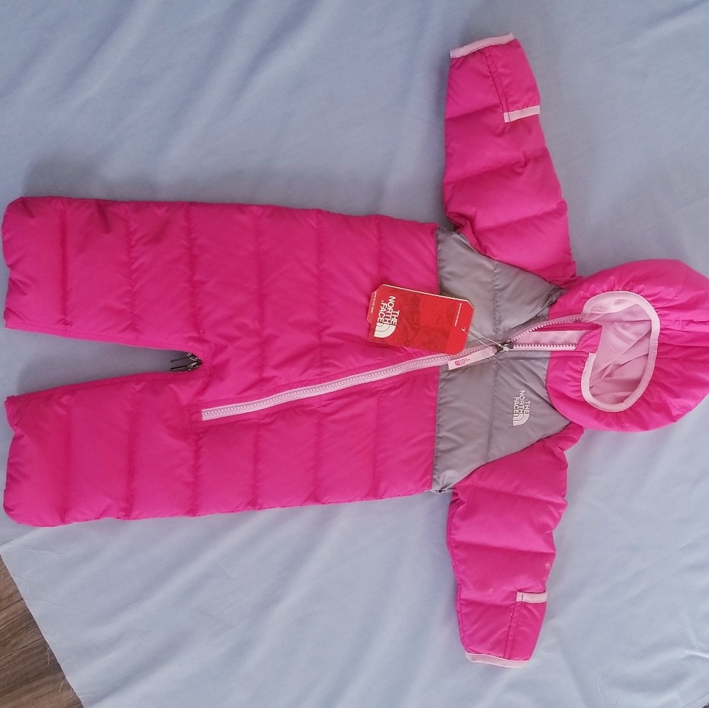 North face baby snowsuit